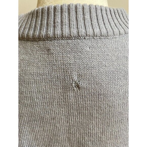 𝅺NORDSTROM Women Light Purple Wool Blend Sweater Sz Large *Flaw Bell Sleeve - Picture 5 of 7